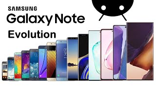 Evolution of Samsung Galaxy Note series