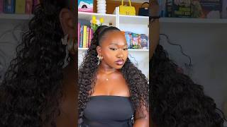 PONYTAIL TUTORIAL #naturalhair #ponytailstyles #sleekponytail #hairstyleinspo #hairtutorial #shorts