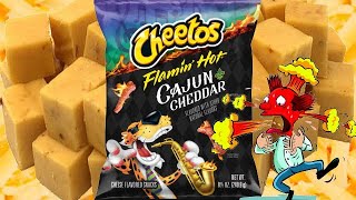 Cheetos Flamin' Hot Cajun Cheddar Snack Tasting