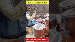 Kaththi Theme Music - BGM | Anirudh Birthday Spl | Drum Cover #Shorts