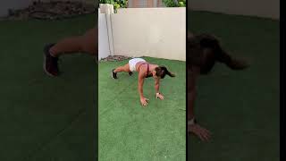 Plank To Push Up Position