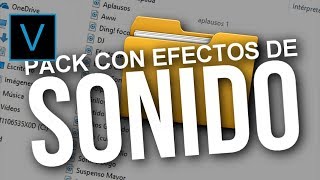 Pack con Efectos de sonido para tus vídeos ll TUTORIAL