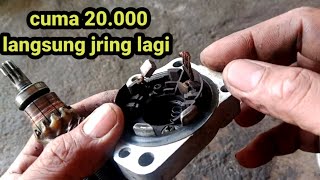 cara mengatasi stater motor beat yang mati