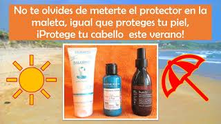 Protectores solares de cabello para viaje🏖️