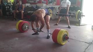 Deadlift raw 265kg x 3