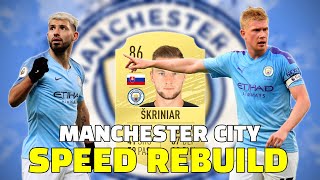 MAN CITY SPEED REBUILD | FIFA 20 CAREER MODE Challenge