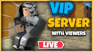 🔴ARSENAL VIP SERVER | ROBLOX LIVE | COME JOIN