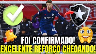 ✔ TUDO ACERTADO! ELE VEM PRO BOTAFOGO! CONTRATO ACERTADO ATÉ 2029! ULTIMAS NOTÍCIAS DO BOTAFOGO