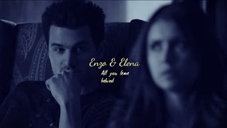 Enzo & Elena | All You Leave Behind [AU]