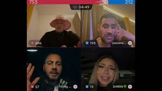 Barello live mit Yasser ( Mädchen beleidigt Omeirat )