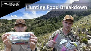 What food to bring on a hunt! | Hunting Food Breakdown