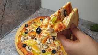 Non comprerai più la Pizza dopo questo video! Pizza fatta in casa come in pizzeria! deliziosa