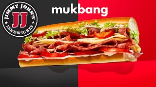 WHY I DIDN'T GET THE UNWICH | Jimmy Johns MUKBANG