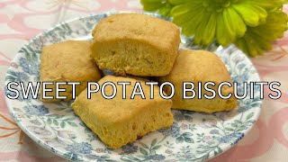 HOW TO MAKE MOUTHWATERING SWEET POTATO BISCUITS