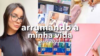 ARRUMANDO A MINHA VIDA PARA 2023 | shopping, organização, e motivação 💖