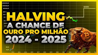 Bitcoin Hoje, O Halving e a  Bull Run a Oportunidade Pra Mudar de Vida!