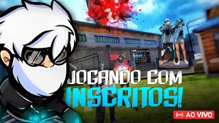 🔥FREE FIRE AO VIVO🔥CS 4X4 AO VIVO🔥EMULADOR VOLTOU?🔥JOGANDO COM INSCRITOS 🔥 CODIGO DE EQUIPE🔥