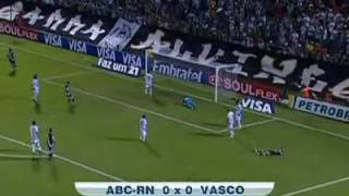 Melhores momentos: ABC-RN 0 x 0 Vasco / Copa do Brasil 2011 (30/03) - Repórter da Colina