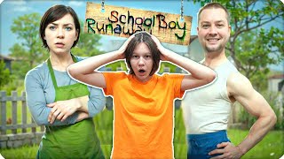 😳ПЕРВЫЙ РАЗ ИГРАЮ в СКУЛБОЙ РАНЕВЕЙ! ШЕДИ УЧИТ МЕНЯ ИГРАТЬ! НУБИК SCHOOL BOY RUNAWAY