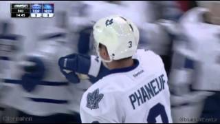 Rangers vs Maple Leafs - 11/15/15 - Dion Phaneuf goal