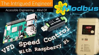 Raspberry Pi VFD Speed Control Over Modbus