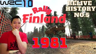 RELIVE HISTORY No.5 | 1981 FIA World Rally Championship - Rally Finland