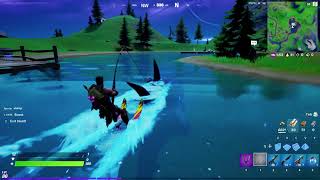 Fortnite  Riding Shark Chariot W Menace (Over Land And Sea)