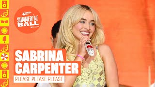 Sabrina Carpenter - Please Please Please (Live at Capital's Summertime Ball 2024) | Capital