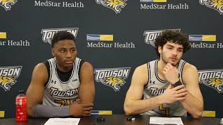 Full Press Conference Following Towson Men's Basketball's Victory Over Nicholls State