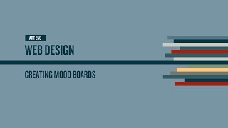 How to use Mood Boards for Web Design