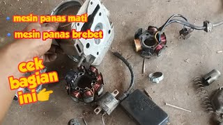 penyebab motor megapro brebet saat di gas ❗❗//cek bagian pengapian