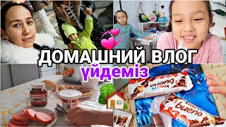 ДОМАШНИЙ ВЛОГ 📽🎬💞ҮЙДЕМІЗ🏡🎁☃️#влог