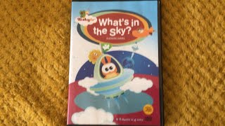 Opening to baby tv o-on dvd what’s in the sky? Guessing games