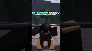 Tatsumaki 100% To 19% Combo | Aadi Playz #roblox #shorts #tsb #thestrongestbattlegrounds