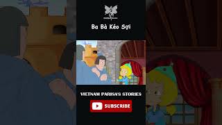 Ba bà kéo sợi P11 #quatangcuocsong #phimhoathinh #truyencotich #shorts