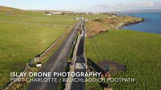 Islay scotland footpath Bruichladdich to port Charlotte