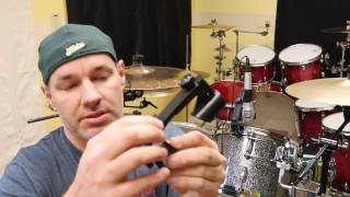 Budget Drum Microphone holder mic clip review