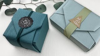 Gift Wrapping | 禮物包裝方法教學—兩款（선물 포장）