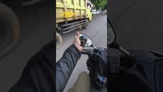 Spion Bubut 3 Jari Tangkai pendek,spion modif original AHM,SNI Juga,super keren,buat Honda PNP Yamah