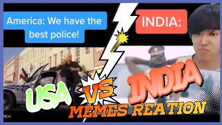 USA vs India memes1 The Box Memes | REACTION! |By Korean Gaana