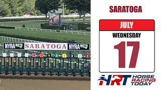 Saratoga Racetrack Picks Live Stream – July 17, 2024 – Horse Racing Today