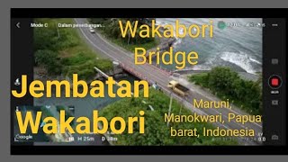 Jembatan Wakabori, Maruni, Manokwari, Papua barat, Indonesia 05-08-24