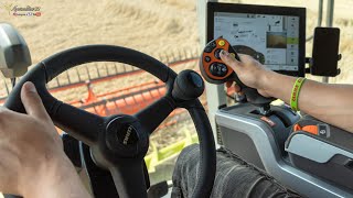 GoPro/Driver view - NEW Claas Lexion 6800 + Convio 930