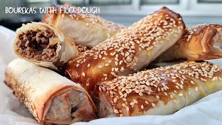 Бурекас из теста фило легкий и вкусный рецепт