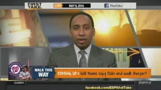 ESPN First Take Today   Steve Kerr Says Stephen Curry Is  Doubtful  For Game