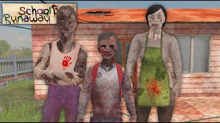 ЗОМБИ АПОКАЛИПСИС В СКУЛБОЙ 😱 РОДИТЕЛИ ЗОМБИ 💀 | SchoolBoy Runaway Zombie Mod