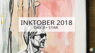 INKTOBER 2018 • day 8 • star