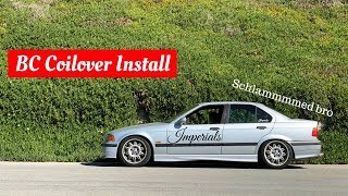 Bc Coilover Install l E36 M3