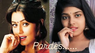 pardes movie dialogue || mahima Chaudhary & sharukh khan || superhit movie #acting #youtube