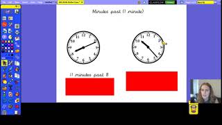 Telling the time to 1 minute